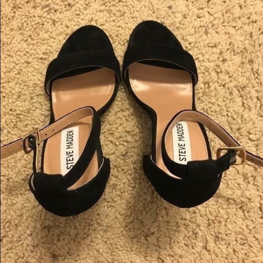 Steve Madden suede high heel